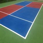 Usually they are a board that is nailed down into the clay or some sort of fabric. Tennis Court Line Marking | Tennis Courts Line Mark Paint