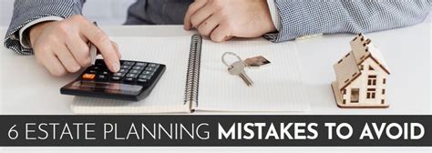 Six Estate Planning Mistakes To Avoid Hall Law Group