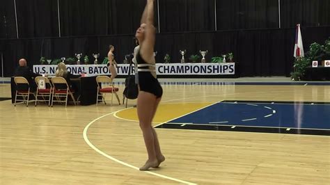Sabrina Smith Solo Semi Final 2017 Madison Wi Us National Championships Youtube