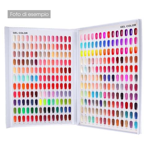 Libro Expositor Paleta De 120 Colores Tips Incluidos Plata Arco Iris