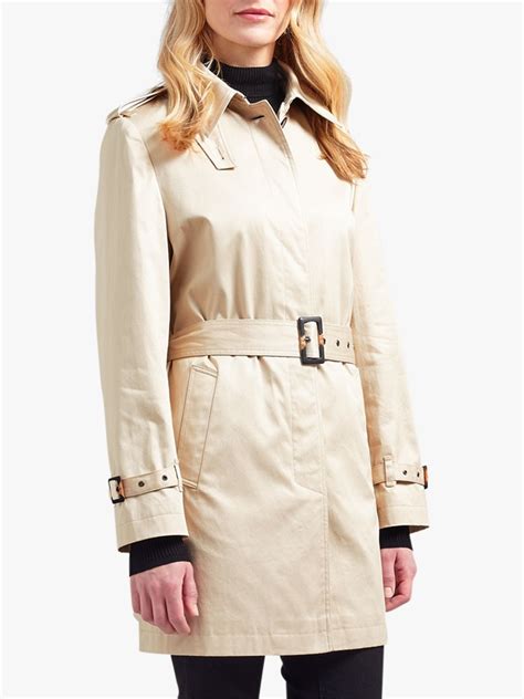 Four Seasons Trench Coat Natural At John Lewis And Partners