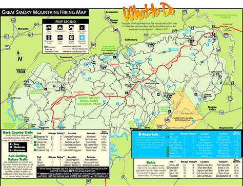 Printable Hiking Maps