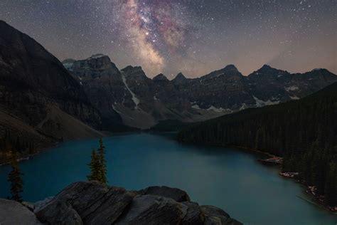 Milky Way At Moraine Lake Astrophotography On Fstoppers