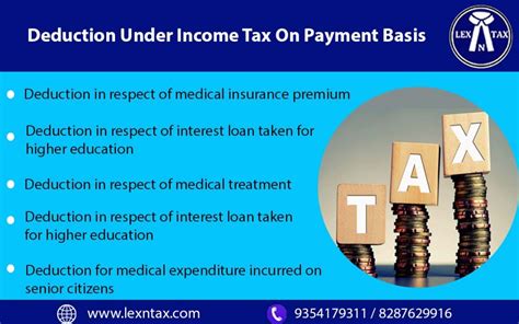 Deduction Under Income Tax Lex N Tax Associates