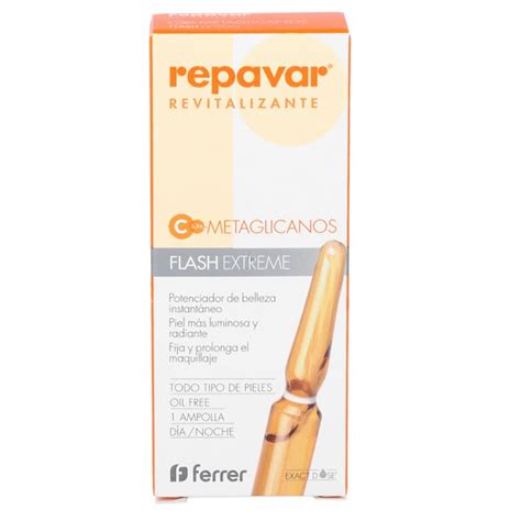 Repavar Revitalizante Flash Extreme 1 Ampolla