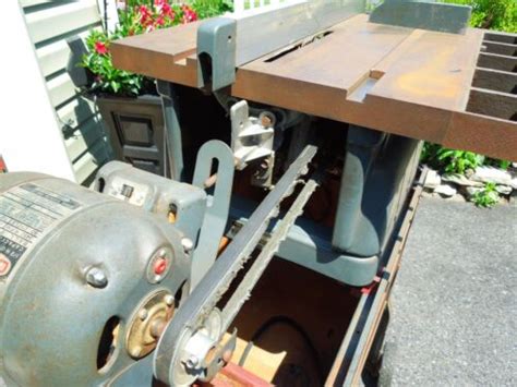 Vintage Sears Craftsman Belt Drive Table Saw Model 10322160 Type