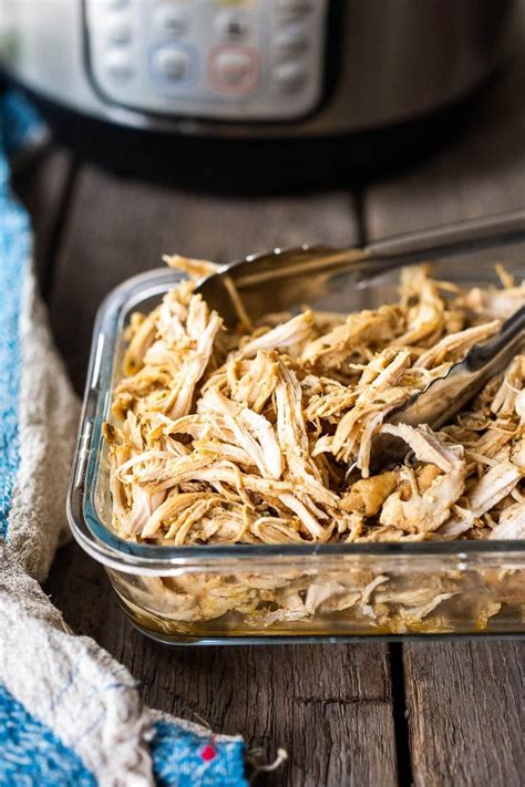 Simple Shredded Chicken Three Ways