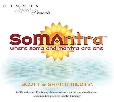 Scott And Shanti Medina Release 2 Disc Cd Set Of Sacred Sound Meditations