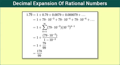 Expressing Rational Numbers With Decimal Expansions Worksheet