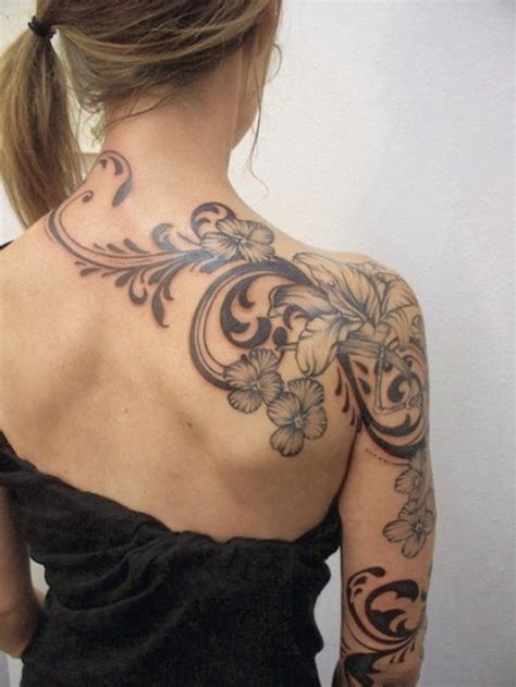 Amazing Sleeve Tattoos For Women Beautiful Tattoos For Women Shoulder Cover Up Tattoos