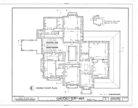 Chateau Sur Mer 2nd Floor Floor Plans Architectural