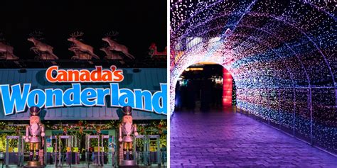 Winterfest At Canadas Wonderland Has A New Twinkling Light Tunnel And It