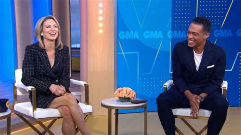 Gmas Tj Holmes Hinted About ‘spending Time With Amy Robach Outside