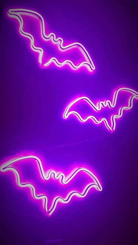 Black And Purple Neon Aesthetic Neon Shapes Wallpapers Hd