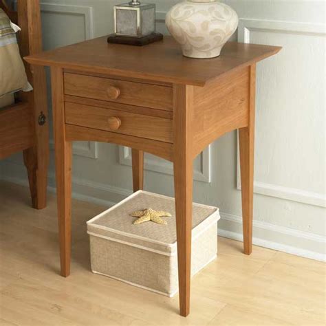 Pencil Post Bed Nightstand Woodworking Plan From Wood Magazine