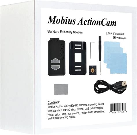 Wide Angle Mobius Actioncam Hd Camera V Mah Lens C Gb