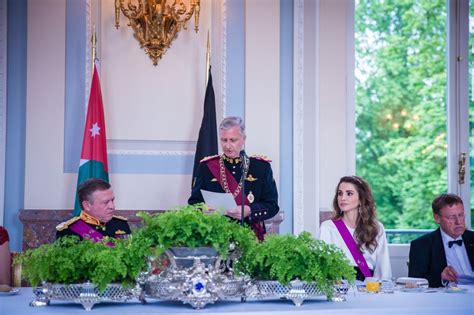 King Abdullah Ii And Queen Rania Attend A State Dinner In Honour Of Their Majesties Hosted By