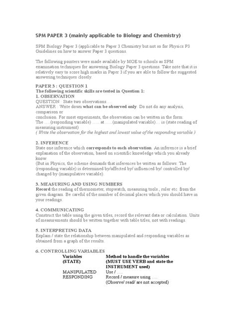 Spm chemistry paper 3 answering techniques experiment mole unit. SPM PAPER 3 Chemistry | Experiment | Ph