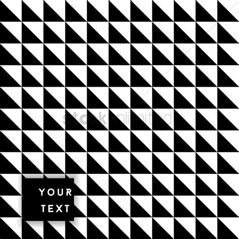 Free Black And White Triangle Elements Background Vector Image