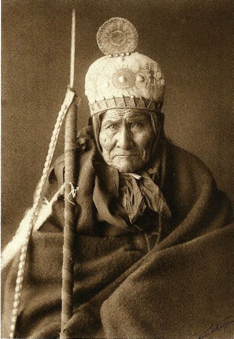 Geronimo Chiricahua Apache Chief 1905 Edward Curtis Native