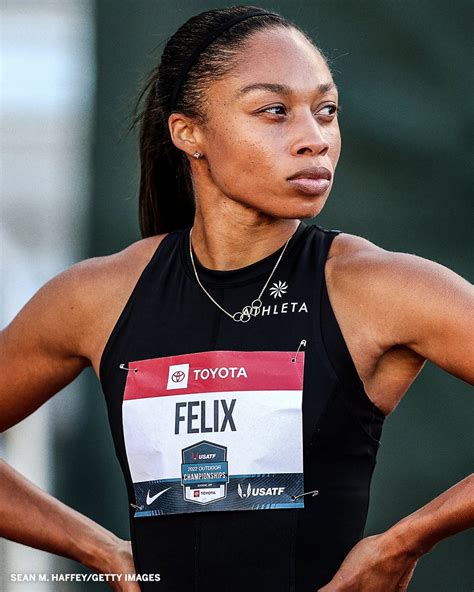 allysonfelix has advanced to the women s 400m national championship race at the u s track and