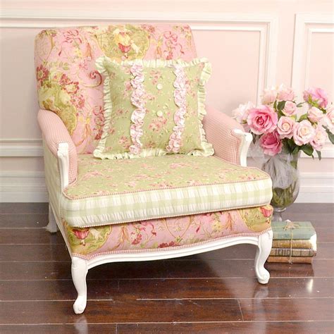 Take a look at the best office chairs for your home office, ahead. Large Patchwork Armchair in Sage and Pink Floral ...