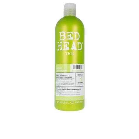 TIGI BED HEAD urban anti dotes re energize shampoo 750 ml Šampoonid