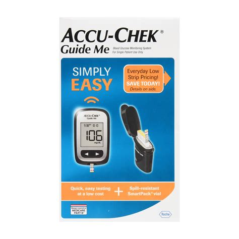 Accu Chek Guide Me Blood Glucose Monitoring System Walmart Com
