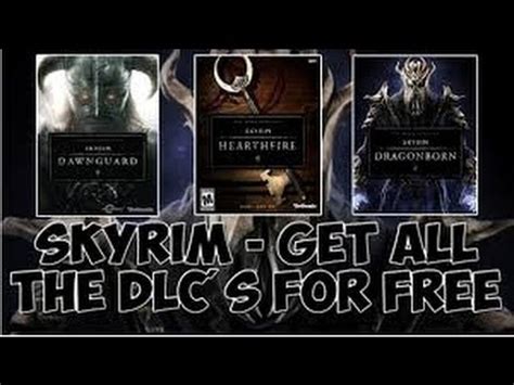 This is very rare opportunity to download skyrim dragonborn dlc game for free! How To Get Free DLC'S For Skyrim (xbox 360) - YouTube