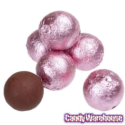 Just Found Foiled Milk Chocolate Balls Light Pink 2lb Bag Candywarehouse Thanks For The