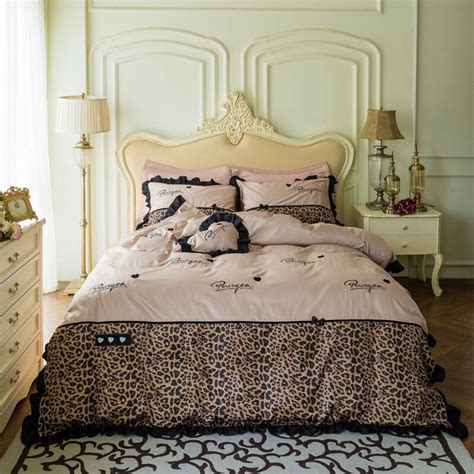 When you finish your daily work, all you want is to relax yourself and. luxury Leopard Print 60S Egyptian Cotton Embroidery ...