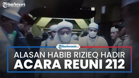 Alasan Habib Rizieq Shihab Menghadiri Acara Reuni 212 Ada Desakan Dari