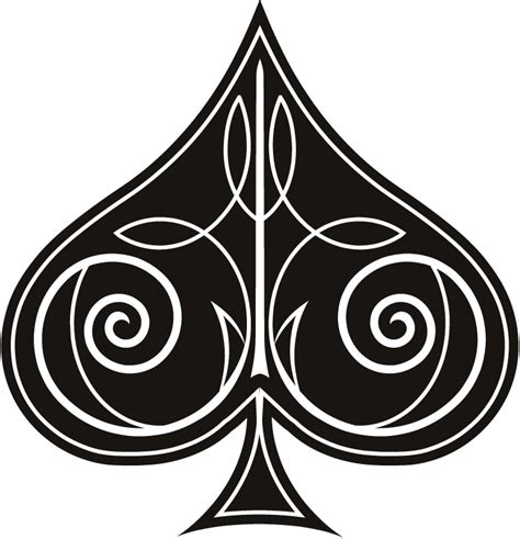 Ace Of Spade Clipart