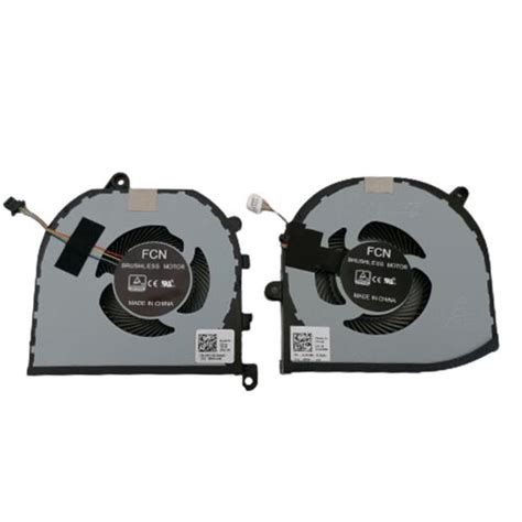 New Cpugpu Cooling Fan Set For Dell Xps 15 7590 Dell Precision 5540