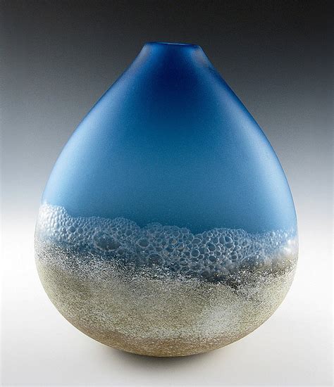 Shoreline By Daniel Scogna Art Glass Vessel Artful Home