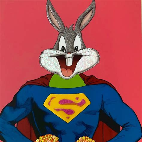 Serero Pop Art Super Bugs Bunny 2020 Oblong Contemporary Gallery