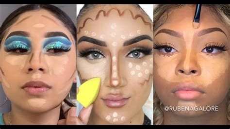 Best Makeup Transformations New Makeup Tutorials Compilation Youtube