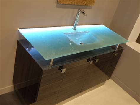 Bathroom vanity with bowl on top. Bathroom Sinks | Bathrooms with Personality | CBD Glass