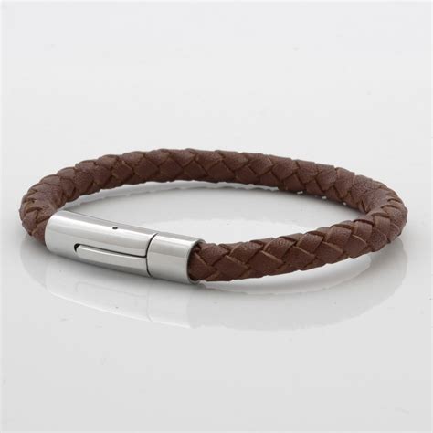 Designer Leather Braided Bracelets For Mens