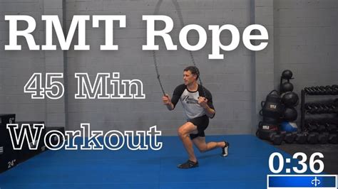 Rmt® Rope Workout 45 Min Fluidityconditioning Youtube In 2022