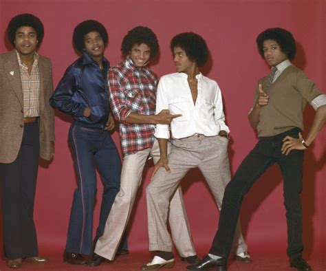 The Jacksons Photographed By Govert De Roos In Amsterdam February 1979