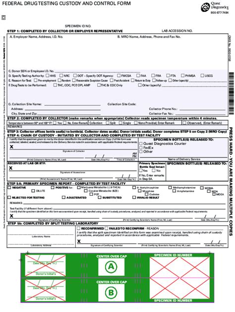 Drug Screen Results Form Fill Out And Sign Printable Pdf Template