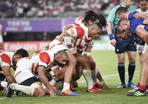 Rugby World Cup 2019 Japan Wins Opener Against Russia With Matsushimas Hat Trick 043 Japan Forward