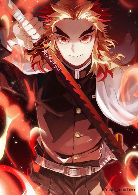 The Flame Hashirakyojuro Rengoku🔥 Anime Demon Slayer Slayer Anime