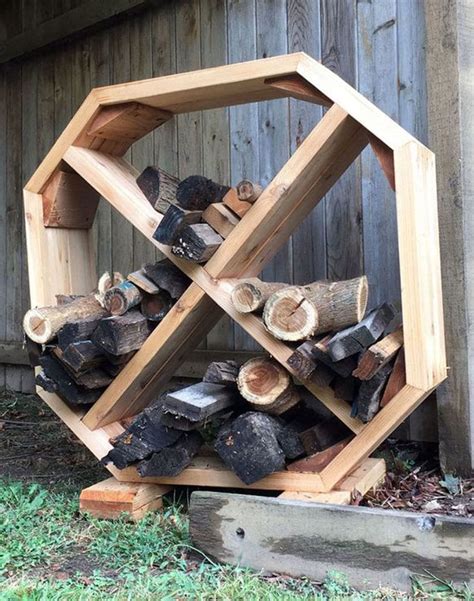 15 Fabulous Firewood Rack And Storage Ideas A Piece Of Rainbow