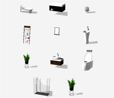 My Sims 4 Blog Mimosa Bathroom Set By Pyszny