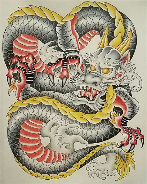 Japanese art covers a wide range of art styles and media, including ancient pottery, sculpture, ink painting and calligraphy on . ArtStation - Traditional Japanese Dragon, Eli Isham