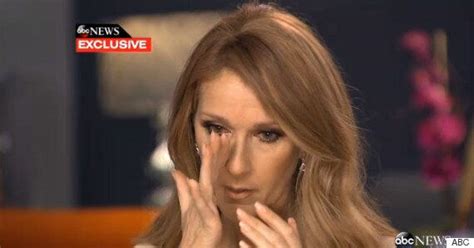 Celine Dion Breaks Down In Tears During Interview About Husband René
