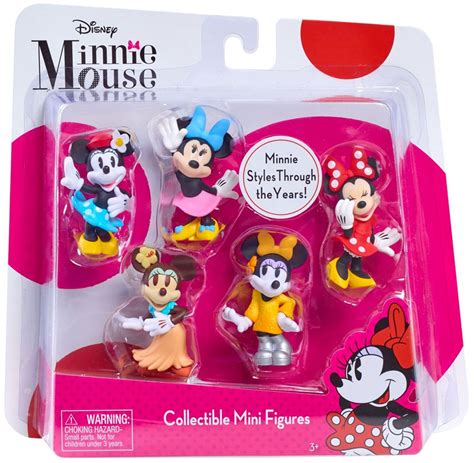 Disney Minnie Mouse Minnie Mouse Bowtique Figure 5 Pack Just Play Toywiz