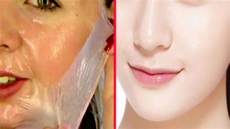 how to get rid of unwanted facial hair blackheads and whiteheads at home diy peel of mask youtube